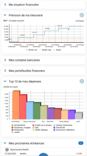 MS Comptes Bancaires Mobile 11 screenshot 1