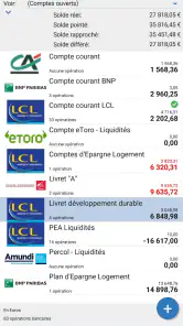 MS Comptes Bancaires Mobile 11 screenshot