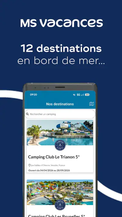 MS Vacances screenshot 1