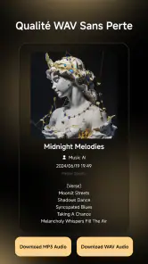 Music AI - Créer une chanson screenshot