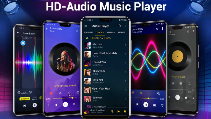 Music Player - Bass Booster screenshot 1