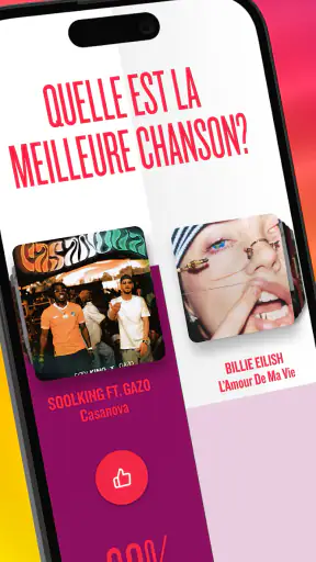 MusicBash: Découvre & vote screenshot 1