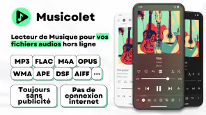 Musicolet Lecteur de Musique screenshot 1