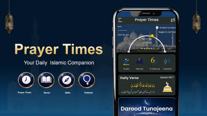 Muslim Quran Islam Prayer Time screenshot 1