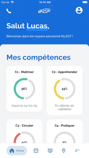 My ECF screenshot 1