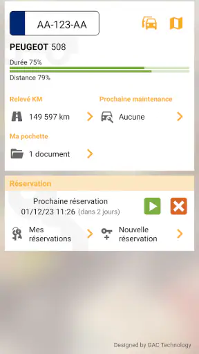 MyCarFleet screenshot 1