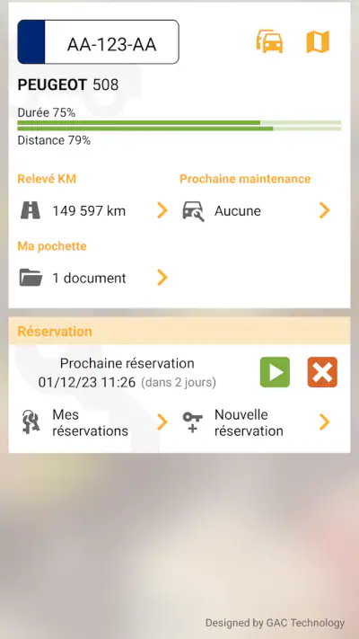 MyCarFleet screenshot 1