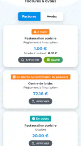 MyPérischool screenshot
