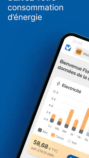 MySelectra Suivi Conso Énergie screenshot 1