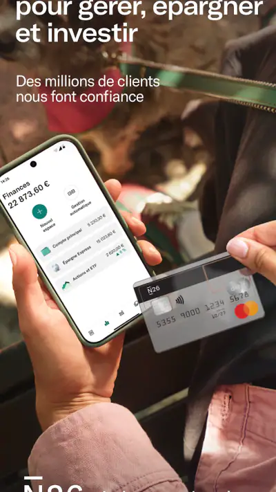 N26 — La banque qu'on adore screenshot 1