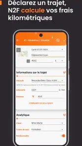 N2F - Note de frais screenshot