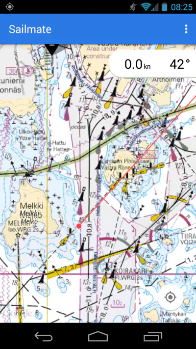 Nautics Sailmate Classic screenshot 1