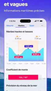 Nautide: Marées, Vent, Vagues+ screenshot