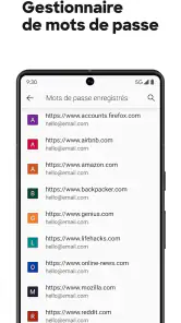 Firefox: Navigateur Internet screenshot
