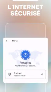 Navigateur Opera avec IA screenshot