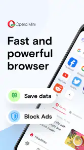 Navigateur Opera Mini bêta screenshot