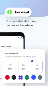 Navigateur Opera Mini bêta screenshot