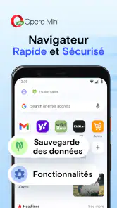 Navigateur Web Opera Mini screenshot