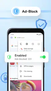 Navigateur Web Opera Mini screenshot