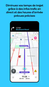 Navigation Waze et trafic screenshot