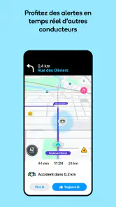 Navigation Waze et trafic screenshot