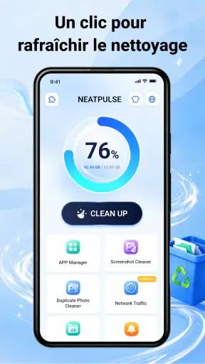 NeatPulse — Phone Cleaner screenshot 1
