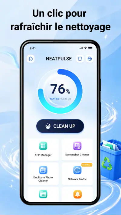 NeatPulse — Phone Cleaner screenshot 1