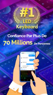 Neon LED Keyboard: Clavier LED screenshot 8