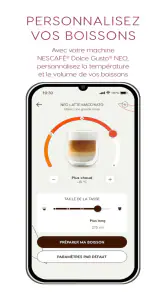 Nescafé Dolce Gusto screenshot