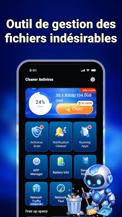 Nettoyeur Antivirus screenshot 1