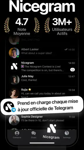 Nicegram: Unofficial Telegram screenshot 1