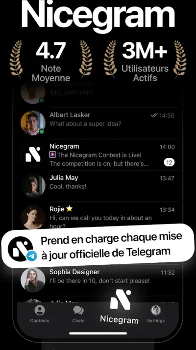 Nicegram: Unofficial Telegram screenshot 1