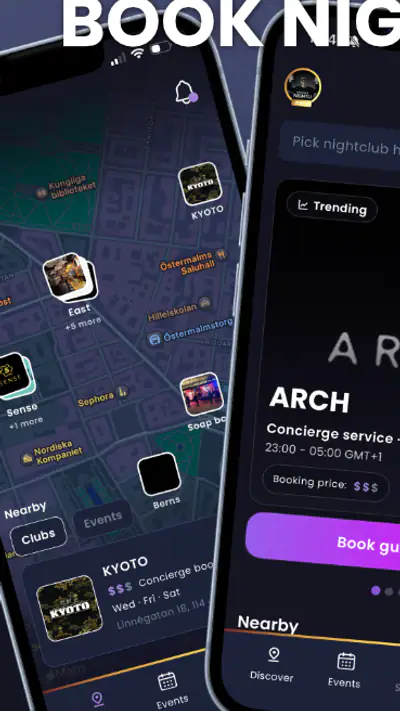 Nightli: Nightclubs & Events screenshot 1