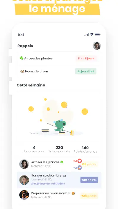 Nipto : Partage du Ménage screenshot 1