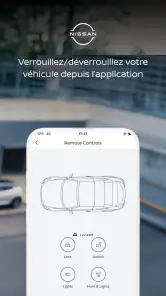 NissanConnect Services screenshot