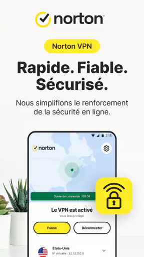 Norton VPN: Secure Wi-Fi Proxy screenshot 1