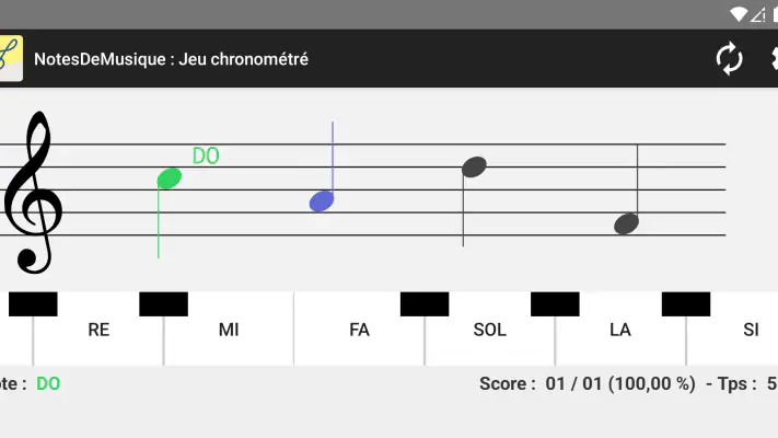 NotesDeMusique Lire les notes screenshot 1