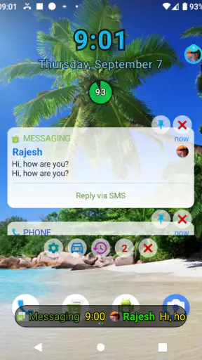 Noticker - Notification Ticker screenshot 1
