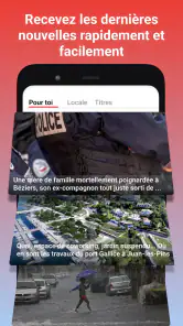 Nouvelles locales - Temps réel screenshot