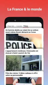 Nouvelles locales - Temps réel screenshot