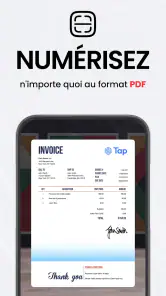 Numérisation de PDF TapScanner screenshot