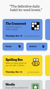 NYT Games: Word, Number, Logic screenshot
