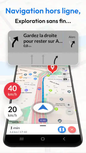 Offline Map Navigation screenshot 1
