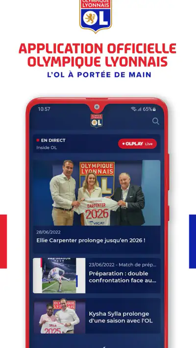 Olympique Lyonnais screenshot 1
