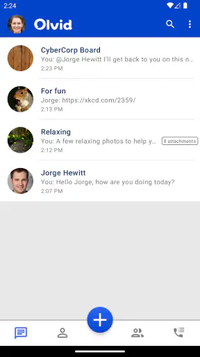 Olvid screenshot 1