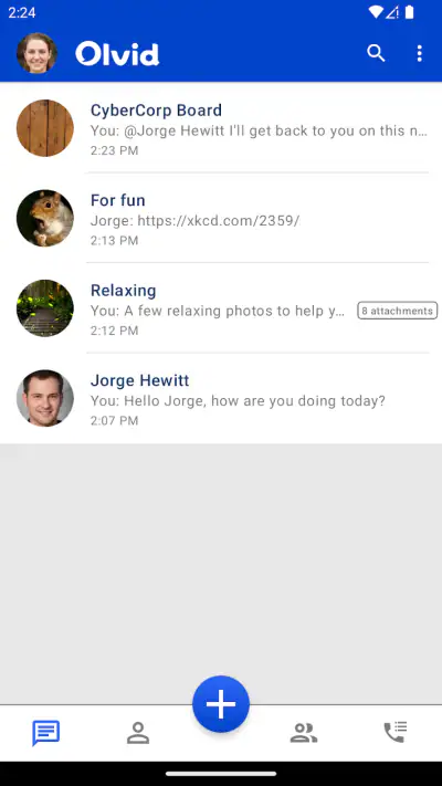 Olvid screenshot 1