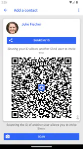Olvid screenshot