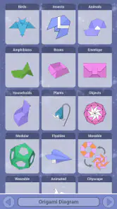 Origami Paper Art - Diagram screenshot