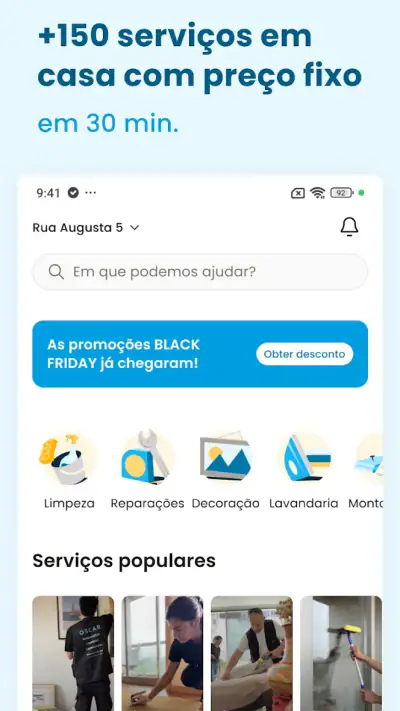 OSCAR: serviços para casa screenshot 1