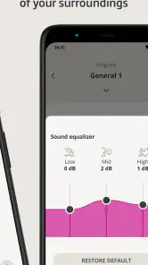 Oticon Companion screenshot